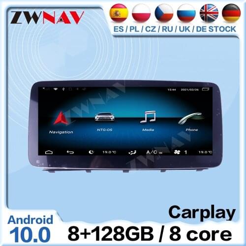 8+128G Carplay Android Multimedia Player For Mecerdes Benz G W463 2012 2013 2014-2018 GPS Navigation Radio Car Stereo Head Unit