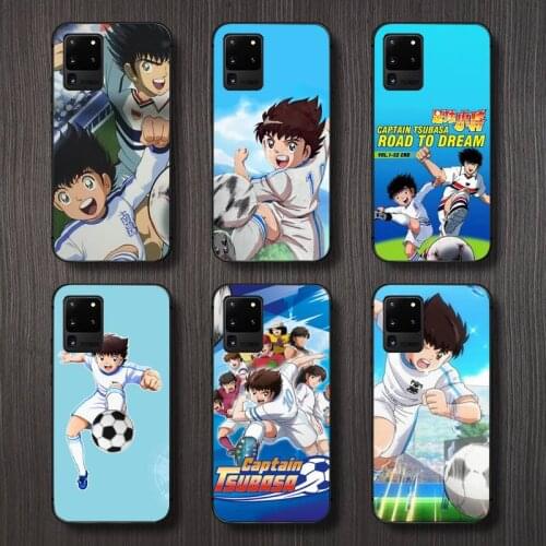 Captain Tsubasa Football Anime Phone Case For Samsung galaxy A S note 10 7 8 9 20 30 31 40 50 51 70 71 21 s ultra plus