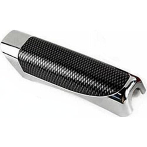 Carbon Fiber Car Car Handbrake Protective Cover Interior Decoration Decoration Hand Brake Brake Auto Parts Universal