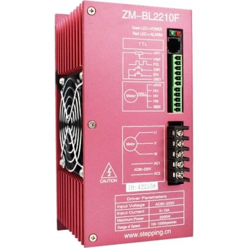 310 v high voltage 220 v power supply 10 a brushless dc drives ZM - BL2210F large current brushless controller