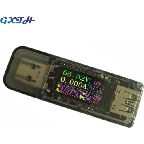 DC Digital 30v 5A USB Tester Voltage current power capacity Meter QC 2.0 3.0 FCP AFC DCP Detector power bank charger indicator