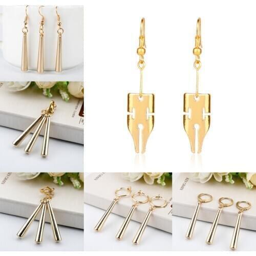 Enamel Mens Earrings 3pcs/Lot Pendant Ear Drop Jewelry Cartoon JOJOS Boa Hancock Zoro Anime Cosplay Eardrop