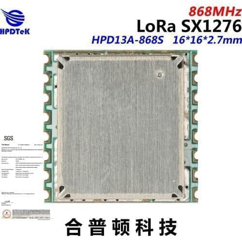HPD13A-868MHz|SX1276 Wireless Transceiver Module LoRa|100mW||HPDTEK