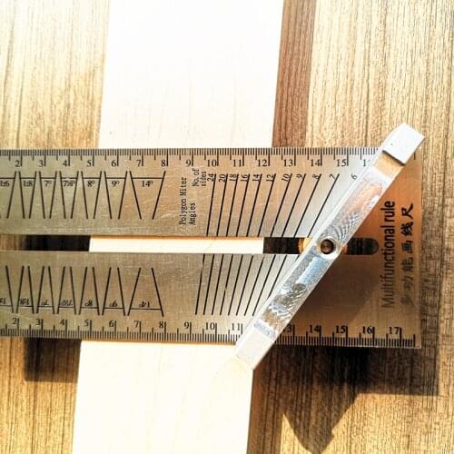 Dovetail Marking Gauge Stainless Steel Dividing Line Ruler Square Ruler Multi-function Scribing Ruler T-type Angle Ruler