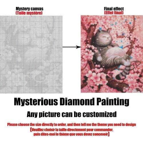 5D PHOTO CUSTOM Diamond Painting Picture Mysterious Diamond Embroidery Painting DIY CartoonsCross Stitch Home Decor Child Gift