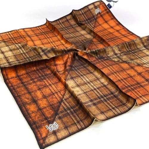 LEVİDOR TWİLL SILK SCARF DESEN-2254 - RENK-03