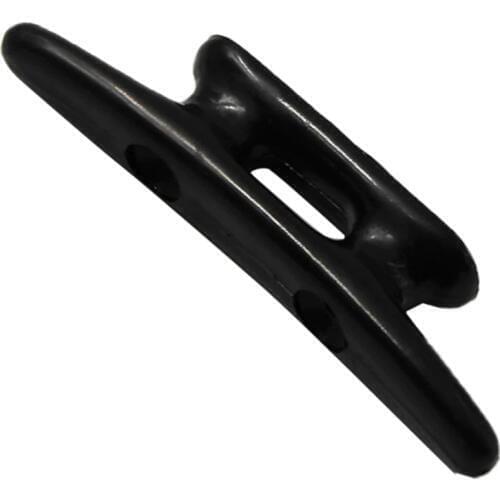 Boat Marine or Dock Cleats Heavy Duty Black Nylon 3 inch Open Base Cleat Nylon One-step Forming