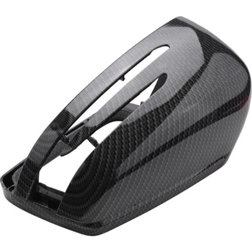 NEW-2X Real Carbon For Mercedes Benz A W176 B W246 C W204 E W212 Cla W117 Gla X156 Glk X204 Cls Class W218 Rear View Mirror Cap
