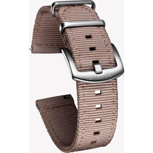 Military Nylon Watch Bands KHAQI Quick Release Quality Nylon Watch Straps and Heavy Duty Brushed Buckle 18mm 20mm 22mm 24mm