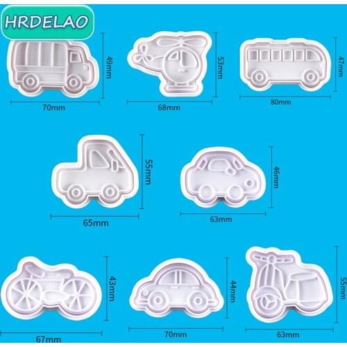 NEW DIY Slimes Cartoons Car Helicopter Mold Cutter Play Dough Tools Plasticine Sets Soft Clay Educational toys for chidlren Gift