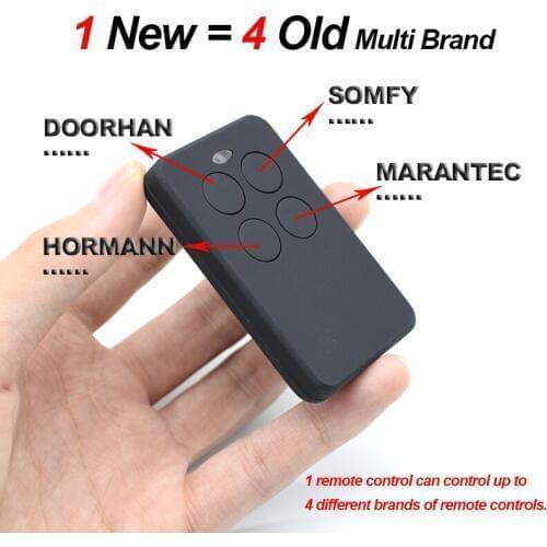 Garage door opener gate remote rolling code remote control duplicator gate control garage command 287-868 MHz 433.92MHz 868 MHz