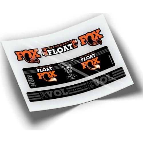 Pegatinas dampener FOX PERFORMANCE FLOAT 2021 WP310 STICKERS