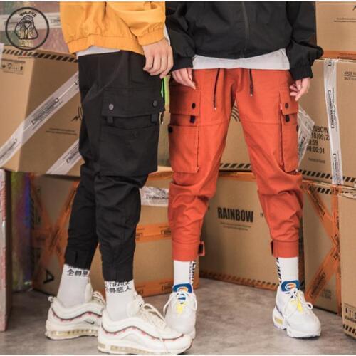 Casual personality fashion Camouflage pants mens feet trousers pantalones hombre cargo harem pants for men pantalon homme loose