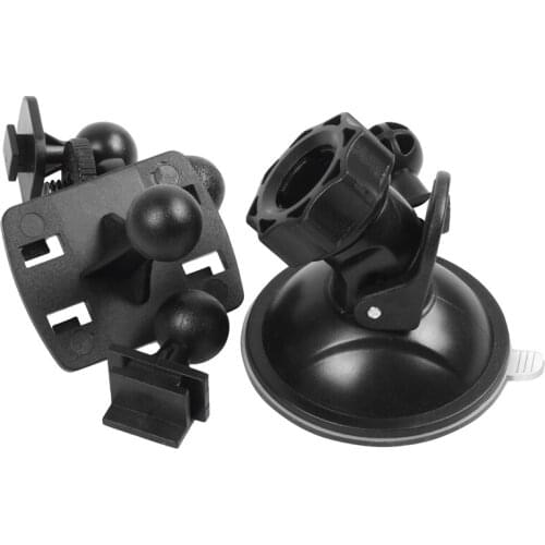 AU04 -Car Suction Cup for Dash Cam Holder Vehicle Video Recorder on Windshield and DashBoard Mount with 5 Types Adapter 360 Degr