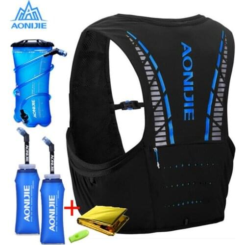 AONIJIE C933 5L Hydration Pack Backpack Rucksack Bag Vest Harness Water Bladder Hiking Camping Running Marathon Race Climbing