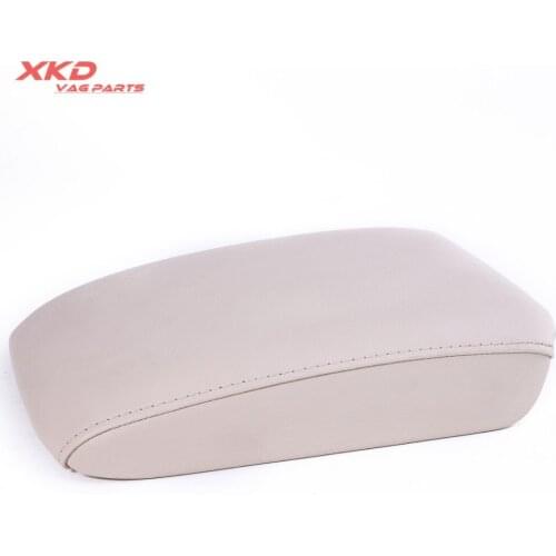 Light Beige Armrest Cover Fit For V-W Eos 2007-2011 Golf 2006-2009 J-etta 2005-2010 #1K0 864 245 B