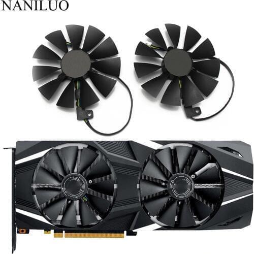 87mm T129215SH FDC10U12S9-C 4Pin RTX 2060 2070 2080 DUAL Advanced OC Fans For ASUS GeForce RTX2080 RTX2070 GAMING Card Fan