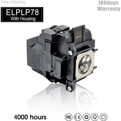 High Quality Projector Lamp Buld With Housing For ELPLP78/ELPLP88/ELPLP87