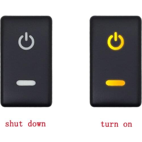 1PC Automatic headlights Front Fog Light Spotlight Tailgate music audio Switch Button For Nissan Old Model