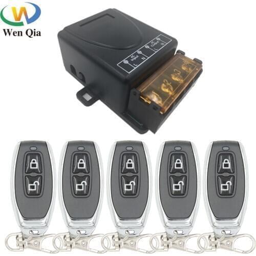 433Mhz Universal Wireless Remote Control Smart Switch AC 220V30A High Power Relay Receiver RF on/off Transmitter Water Pump LED