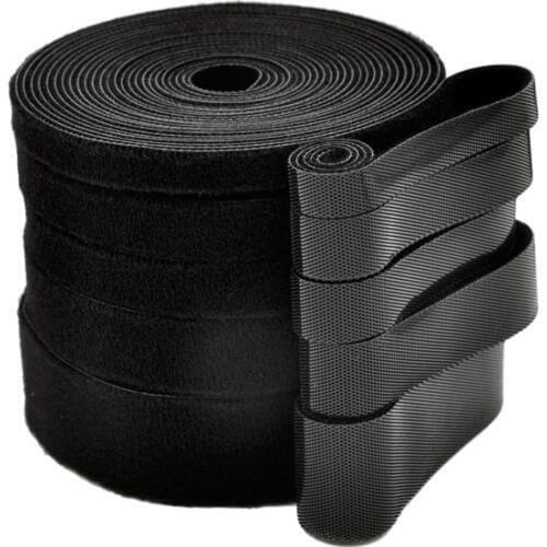 5 Meters/roll Width 1.5 cm magic sticker nylon cable ties reusable wire management cable ties 6 colors to choose from DIY