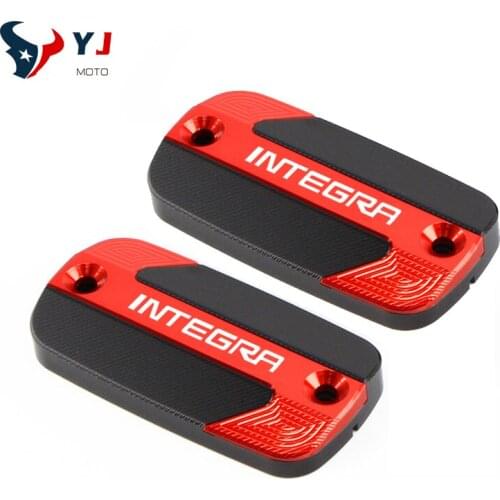 For Honda Integra 700 750 DCT 2012 2013 2014 2015 2016 2017 2018 Motorcycle CNC Aluminum Front Brake Fluid Reservoir Cover Caps