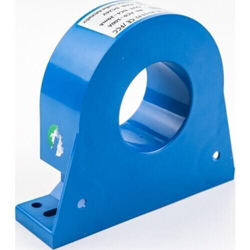 DC24V/12V 0-200a 4-20mA Current-Transmitter Ampere output Perforation Din-Type