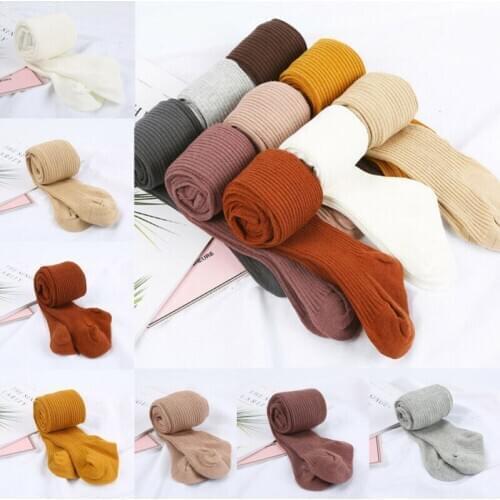 Baby Kid Leggings Newborn Toddler Kids Baby Little Girl Knit Socks Tights Stockings Pantyhose Size 0-4T