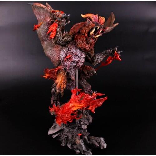 Monster Hunter XX World Yan Wanglong Teostra Teo Dicastor Action Figure Collection Decoration Kids Toy Gift
