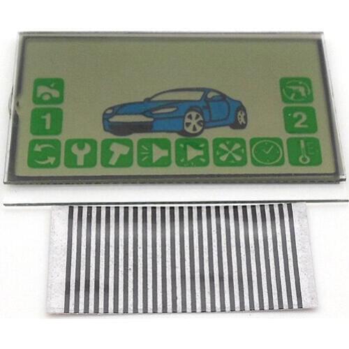 Russia version A92 Lcd display flexible cable for Starline A92 remote controller A92 lcd Zebra Stripes 10pcs Free shipping
