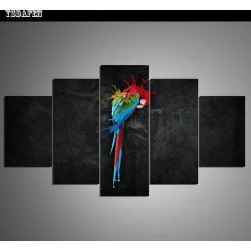 HD Printed Painting Canvas Printing Parrot painting Room decor print poster picture canvas Framed Art HG-146