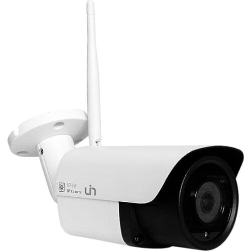 UIN 5MP IP Wifi Camera Security CCTV Indoor/Outdoor Two-Way Audio Microphone Speaker Onvif IR 20m IP66 HD 2.8mm Fixed Lens