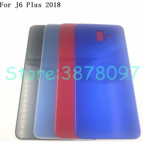 Battery Cover Housing Replacement For Samsung Galaxy J6 Plus 2018 J610 J610F Back Door With Logo