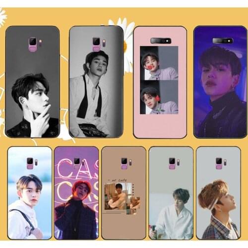Nct lucas kpop fashion pattern Phone Case For Samsung galaxy S 9 10 20 A 10 21 30 31 40 50 51 71 s note 20 j 4 2018 plus