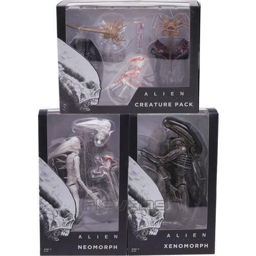 NECA Alien Covenant Xenomorph Neomorph Creature Pack PVC Action Figure Collectible Model Toy