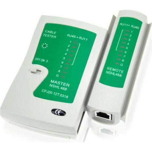 Test Crimp UTP Lan Tool Crimper Cable RJ11 RJ12 RJ45 Cat5 Network Tester