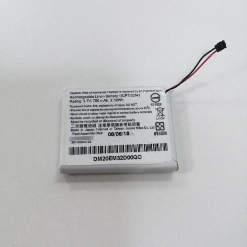 Original Rechargeable Li-ion Battery For Garmin Approach G30 Lithium Ion Battery 361-00043-02 700mAh GPS Speedometer Battery