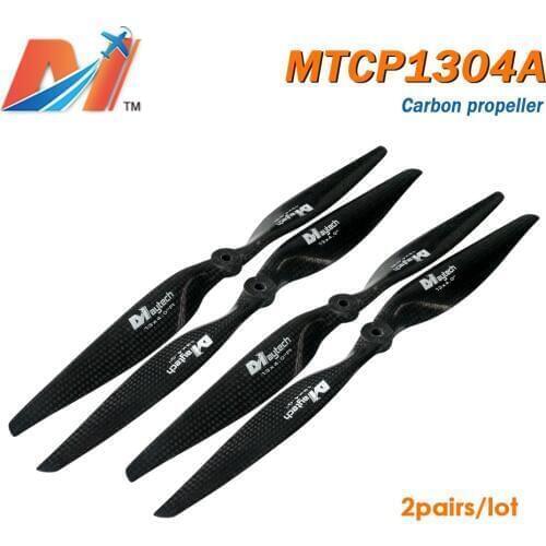 Maytech Clearance Sale dc motor propellor 13inch Carbon Fiber Quadrocopter Propeller for Multicopter