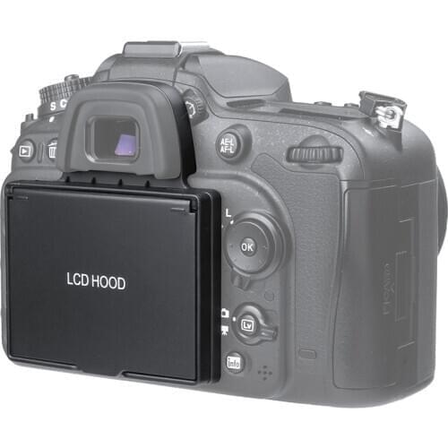 Embedded optical glass frame for NIKON D7100 d7200 LCD screen camera film protection screen