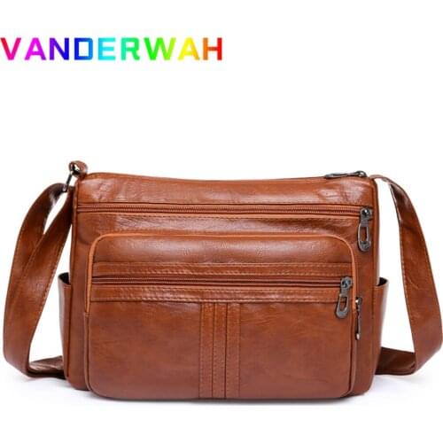 High Quality Luxury Handbag PU Leather Crossbody Shoulder Bags for Women 2020 Designer Ladies Hand Bags and Purses Sac A Main