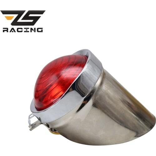 ZS CJ-K750 LED Taillight Bates Rear Tail Brake Stop Light 12V For BMW R71 R75 Ural M72 KS750 CJ-K750 K750 MB750 DNEPR