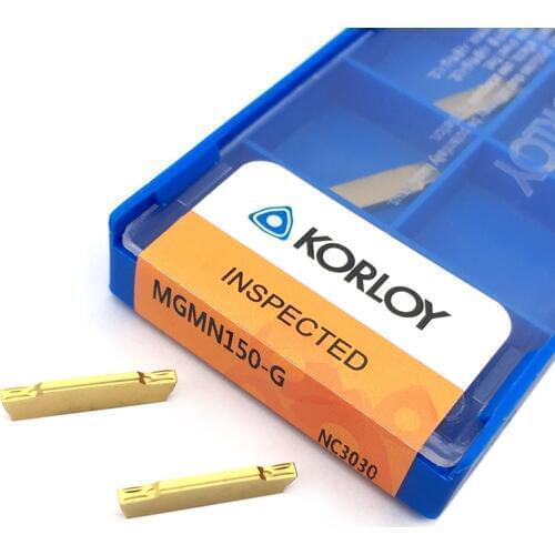 10pcs MGMN150 G NC3030 1.5MM High Quality Carbide Inserts Grooving Turning Tool MGMN 150 Blades CNC Lathe Cutter Tools For Steel