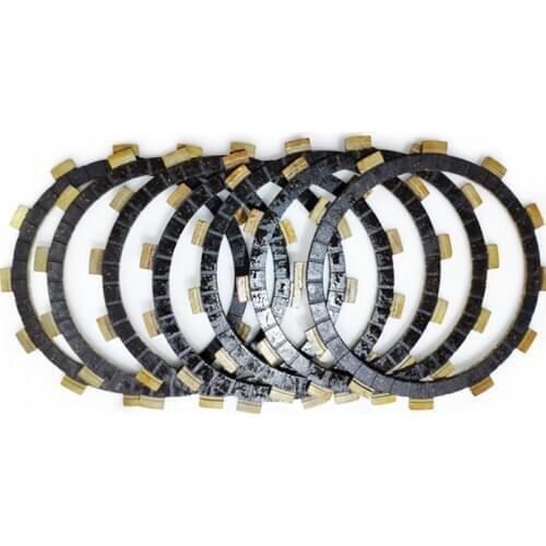 7 Pcs Motorcycle Engine Parts Clutch Pad Friction Plates Kit For Jianshe 400 1 2 3 ATV 400cc JS400 Jianshe400 ATV400