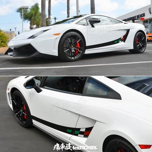 Car stickers FOR Lamborghini lp560 Gallardo car body appearance personalized custom racing special decal film