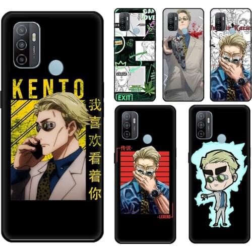 Jujutsu Kaisen Kento Nanami Case For OPPO Reno 4 Pro 2 Z F7 F5 A1K A3S A15 A52 A72 A91 A83 A5 A9 A31 A53 2020 Funda