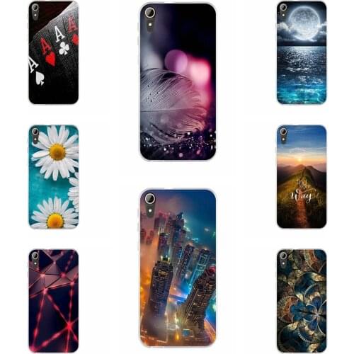 For HTC Desire 830 Phone Case Ultra Slim TPU Coque Bag For HTC Desire 830 Silicone Stylish Patterned For HTC desire 830 Bumper