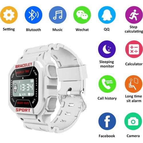 I3 Plus Digital Smart Sport Watch Women Watches Digital Led Electronic Wristwatch Waterproof Fitness Pedometer Wristwatch Men