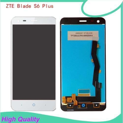 For ZTE Blade S6 plus LCD Display and Touch Screen Assembly Repair 5.5 inch Mobile Accessories For ZTE Blade S6 plus+Free Tools