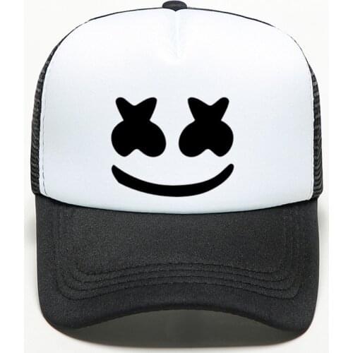 Cotton Baseball Cap Marshmallow DJ Cap For Women And Men Fashion Visor Breathable Mesh Summer Adjustable Hip Hop Hat