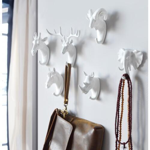 Hook Keys Decorative Hook Animal Hooks Holder Hanging Hook Multifunction Wall Home Wall Hook Holder Wall Home Hook
